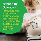 Culturelle Kids Probiotic Gummies daily supplement bottle back view