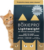 Boxie Probiotic Cat Litter, 40 Day Odor Control, Clumping Clay Kitty Litter, Odor Eliminating Probiotics, Dust-Free, No Fragrances No Fillers, 16 lb - Image 9