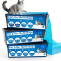 Egdusns cat litter refill bags front view seven layer odor control liners