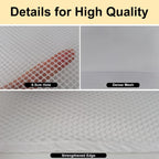 Sunjoy Castle staircase safety guard white mesh