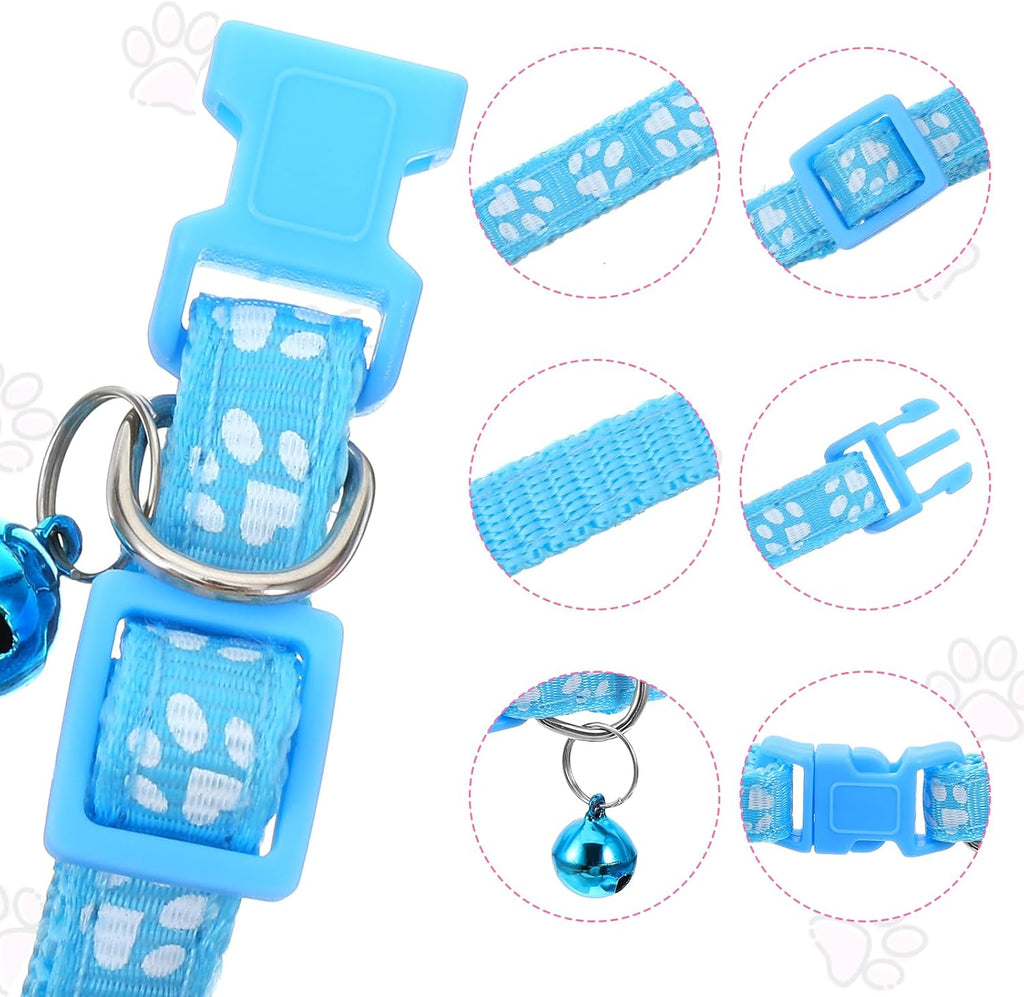 Guduling small pet walking accessories pack displaying the durable iron hardware and quick release buckles.