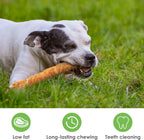 MON2SUN durable nine inch canine chewing rolls twelve count total
