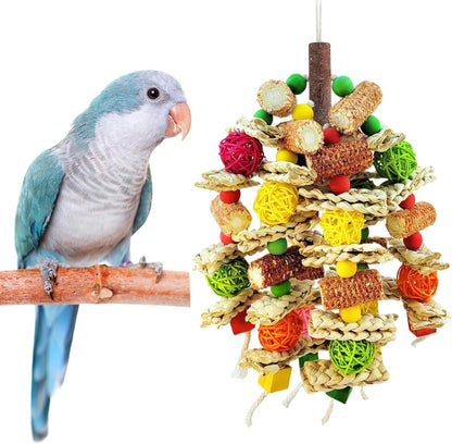 Hiwzitar pet bird training stand swing setup for lovebirds and finches