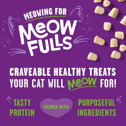 Stella and Chewy's raw protein cat treats with probiotics back label nutritional info
