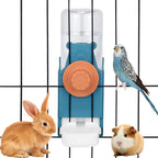 Kenond 17 oz Pet Water Bottle,Guinea Pig No Drip Water Bowl for Cage,Hanging Automatic Gravity Water Dispenser for Small Animals Rabbit Hedgehog Chinchilla Bunny Bird Canary Budgies - Image 1