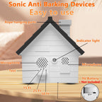 Anti Barking Device For Dogs, Bark Box, 3 Modes Dog Barking Deterrent Devices, 2026 Anti Bark Device For Dogs, Weatherproof 50 Ft Barking Dog Silencer, A Safe And Effective Anti Barking Device (Black) - Image 9