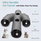 Ownpets imported pet toy with attached teaser feather hanging from open branch