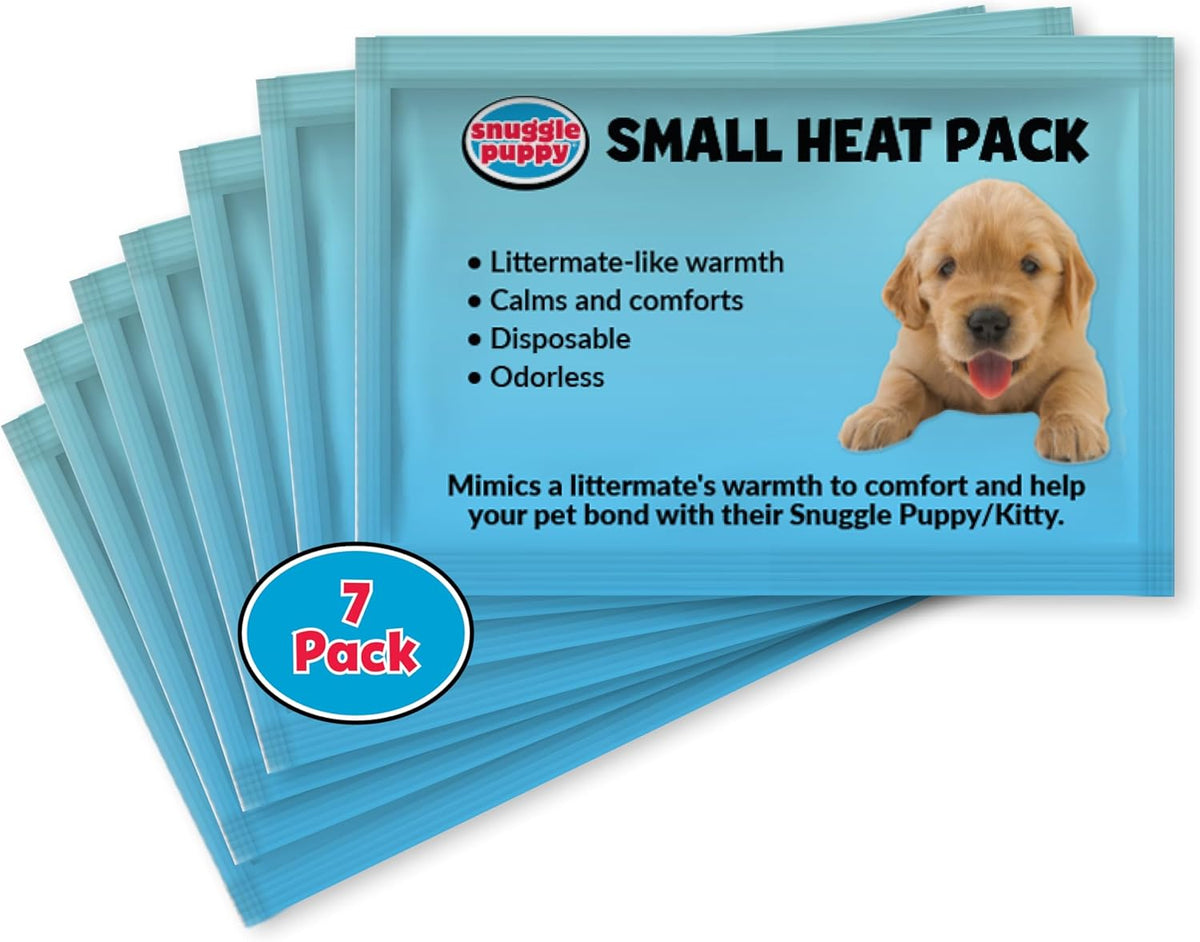 Odourless natural ingredients dog warmers pack compatible with plush puppy toys