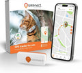 Weenect Cat XS GPS tracker front view with collar
