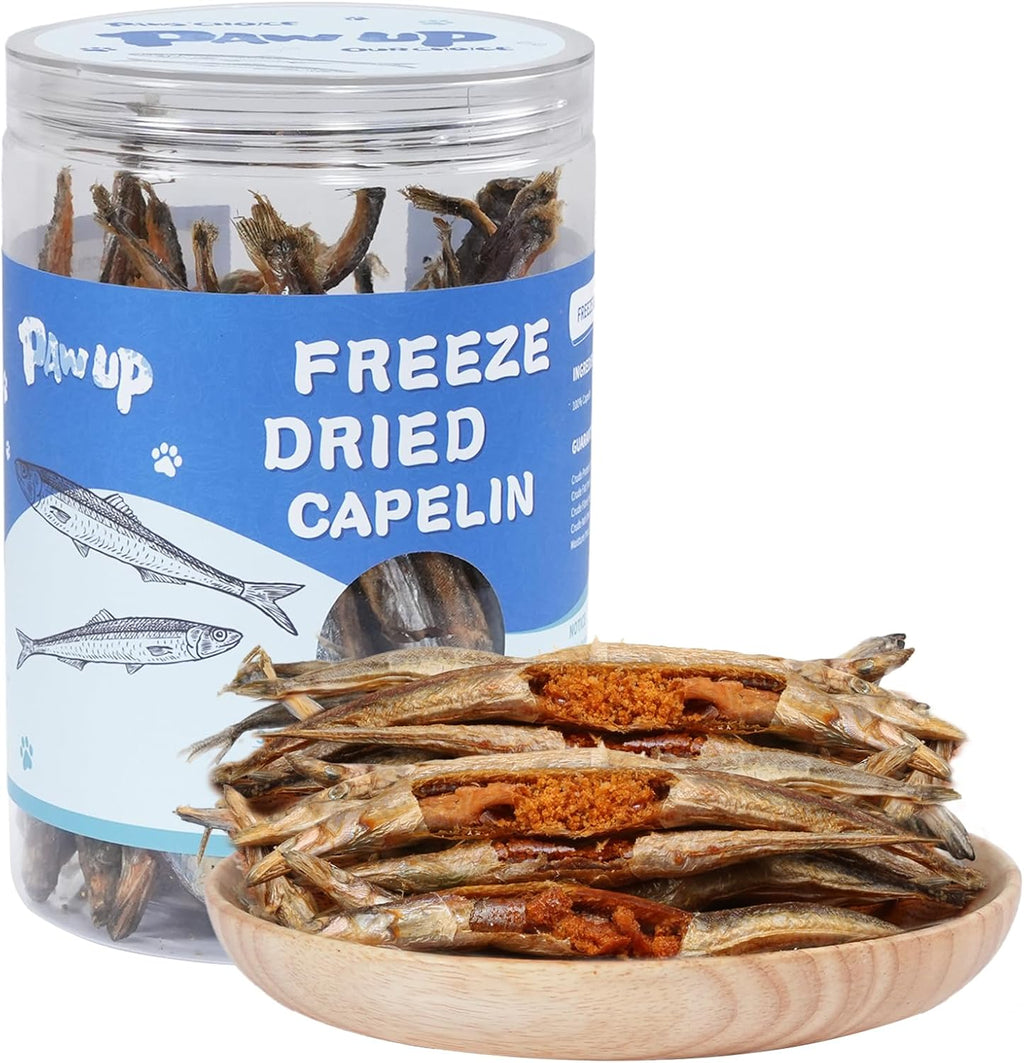PAWUP Freeze Dried Minnows Dog Treats - 100% Single Ingredient Fish Treats for Dogs - Omega-3 Rich, Grain Free Training Treats & Dog Food Topper, 2.8 oz - Image 11