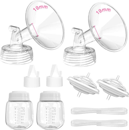 Paruu Life 19mm breast pump replacement set for Spectra pumps