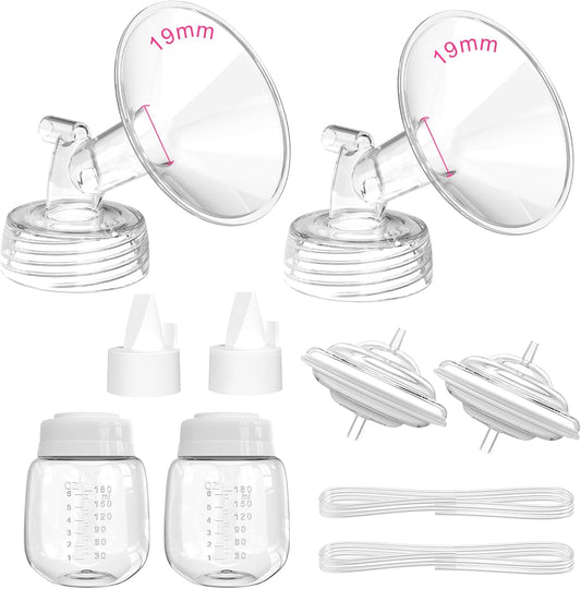 Paruu Life 19mm breast pump replacement set for Spectra pumps