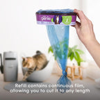 Litter Genie refill installation instruction diagram