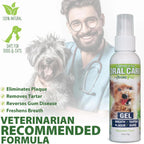 Adore Pet complete oral hygiene gel for dogs side profile view