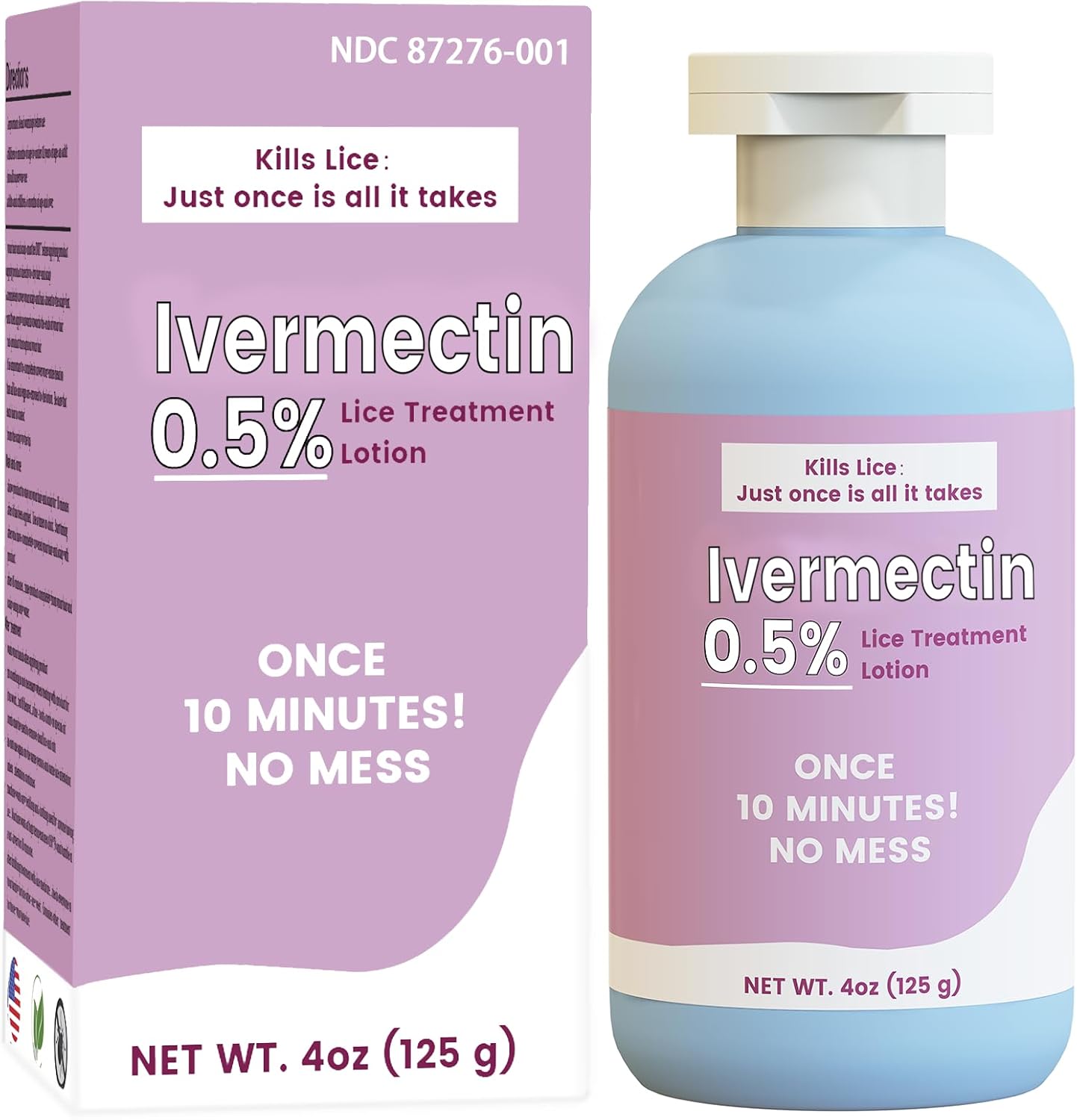 Ajanta Pharma Ivormetn Ivermectin 0.5% Lotion bottle front view
