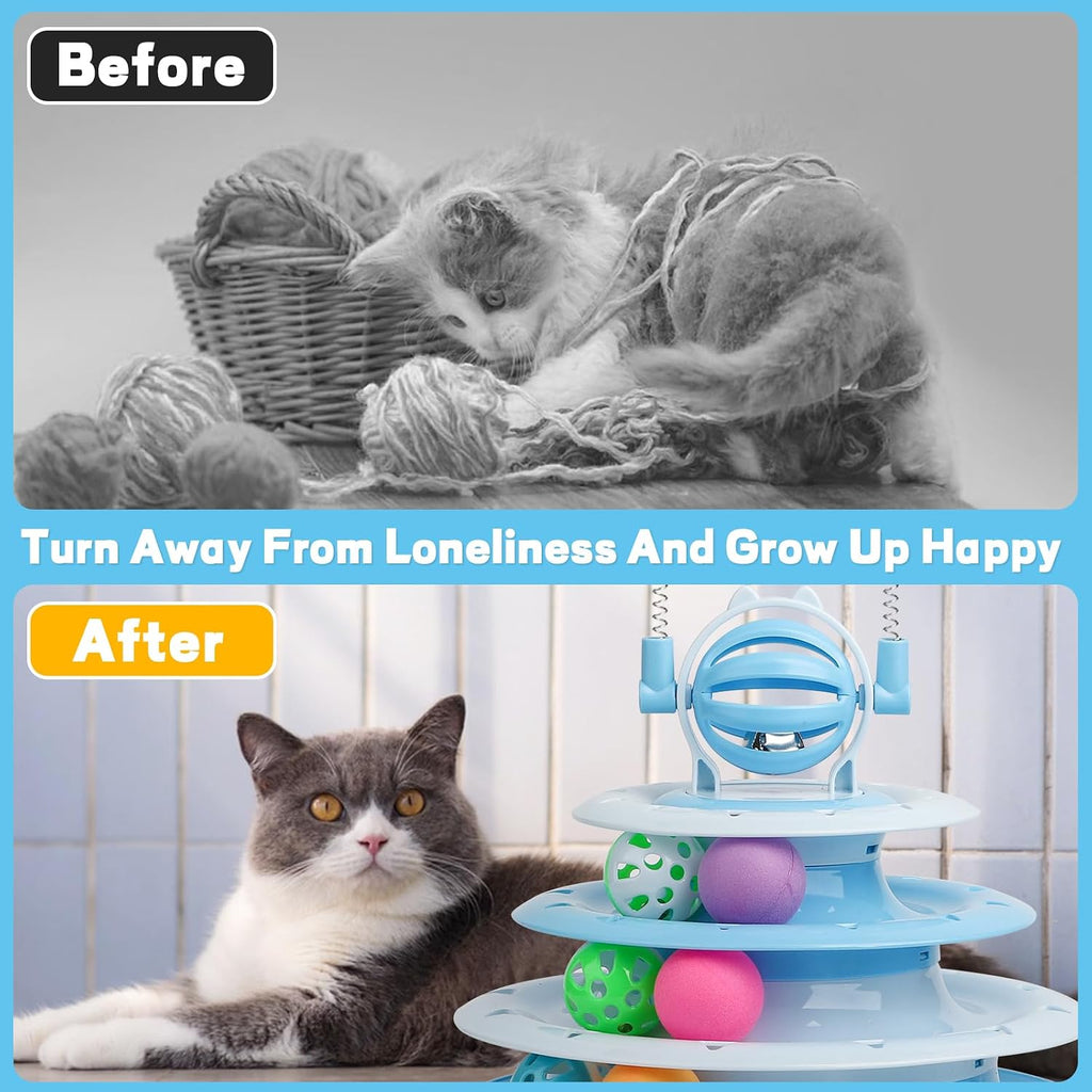 Goosheep interactive track toy side angle illustrating pet safe polypropylene material construction.