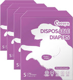 COCOYO Disposable Female Dog Diapers Small Size, 75 Count, Super Absorbent, Breathable, Wetness Indicator - Image 9