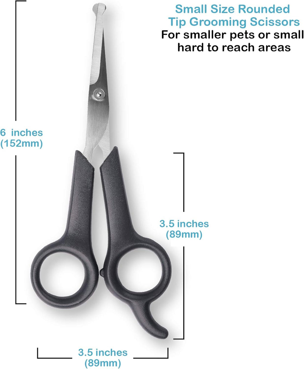 Dual piece pet hair trimmer kit for home grooming dogs and cats