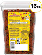 Temptations lobster and beef flavor crunchy and soft cat treats texture close up