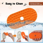 Linfox pet brush detachable head design for easy cleaning