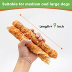 MON2SUN nine inch dental chews for medium and large dogs
