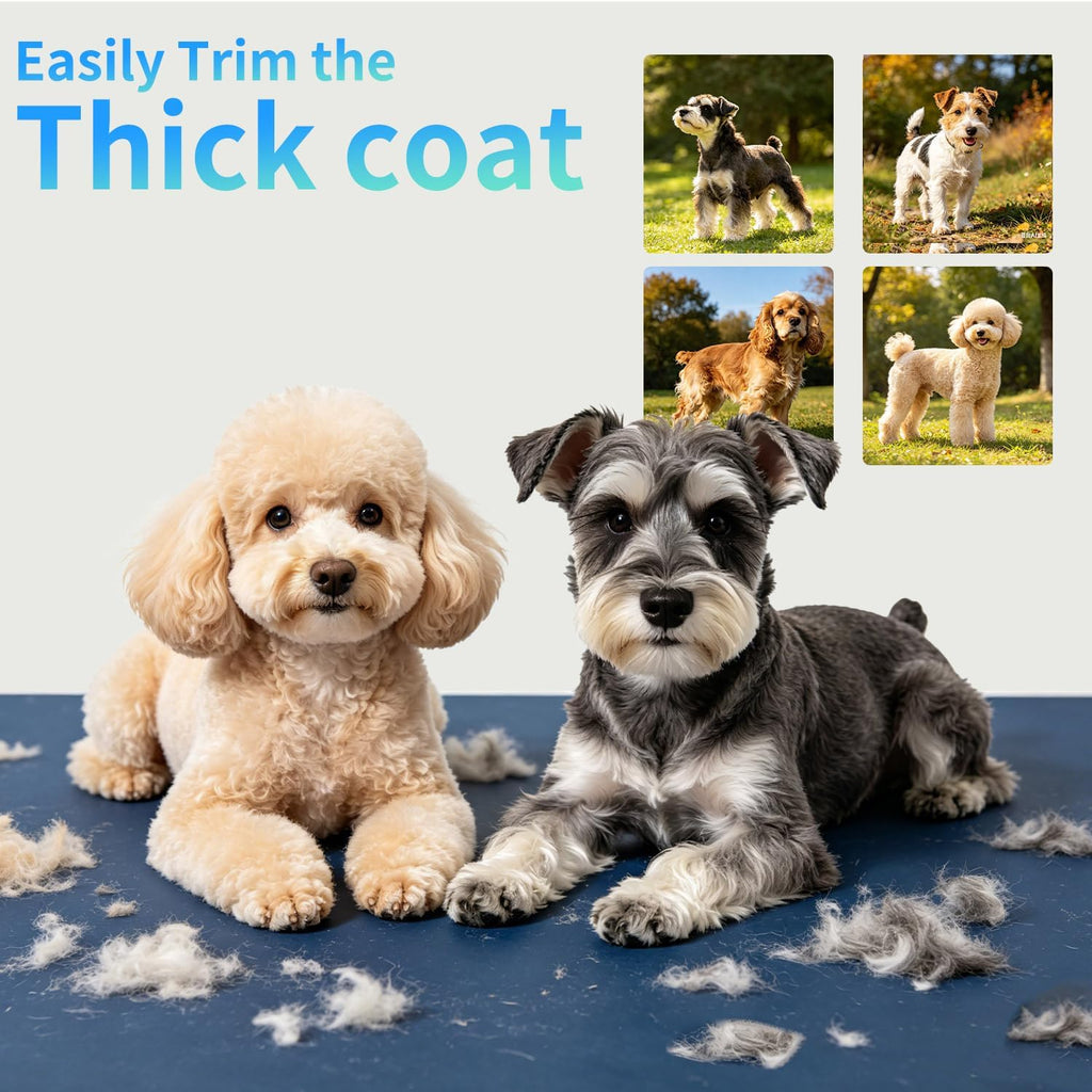 Dlinsion dog shaver set in retail packaging