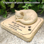 Aveena pet loss sympathy gift displayed in home garden