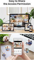 Amorom baby and pet monitor camera setup