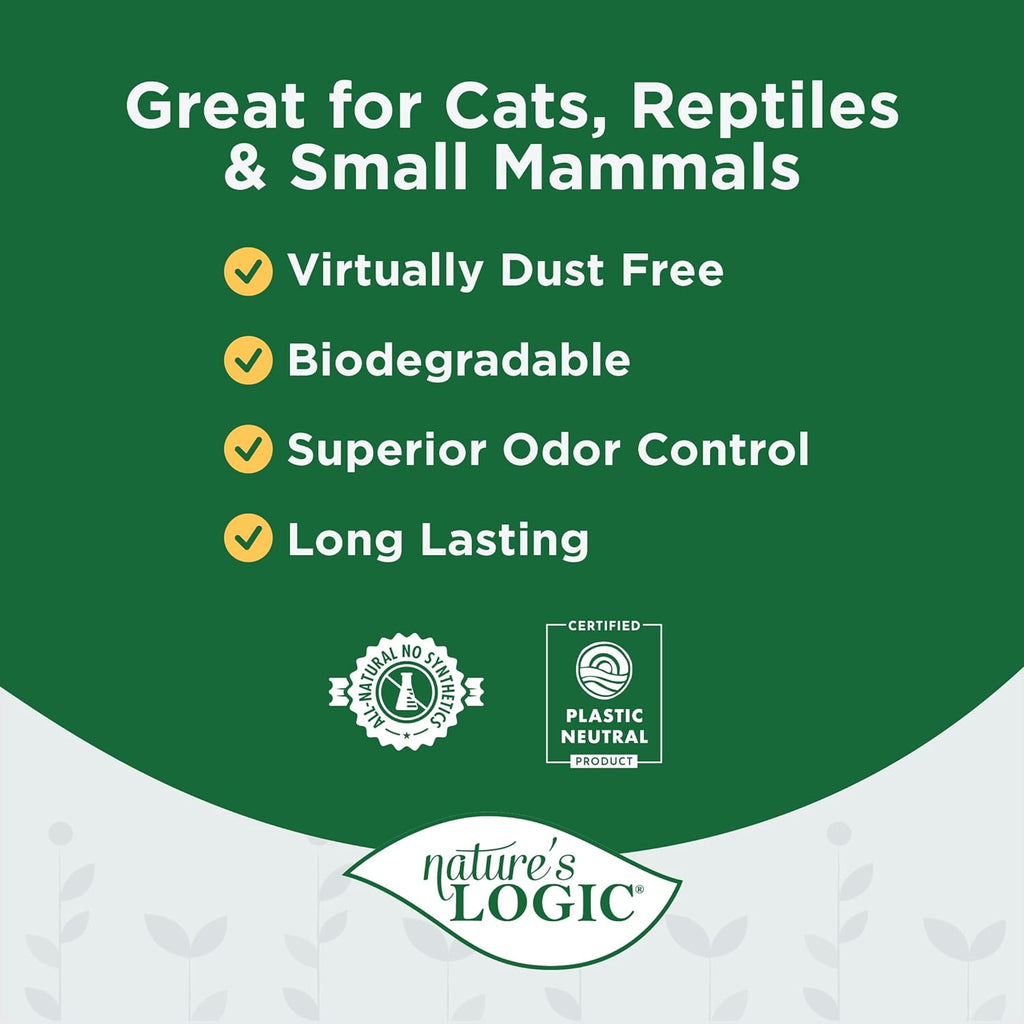 Nature's Logic biodegradable litter packaging details