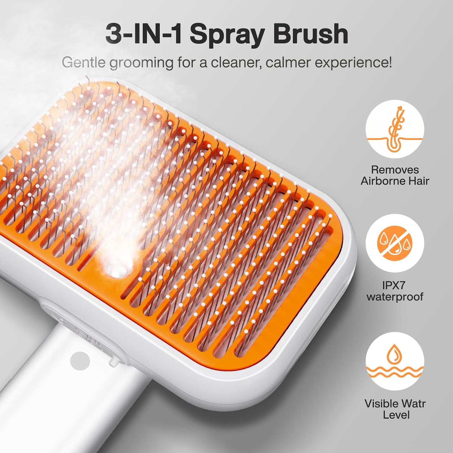 Side profile of Siulmkot rechargeable pet grooming tool