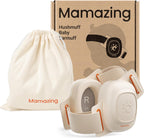 Mamazing baby ear muffs front view showing foldable design