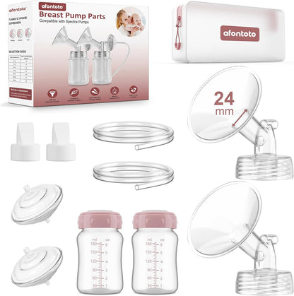 Nenesupply compatible breast pump parts set full view