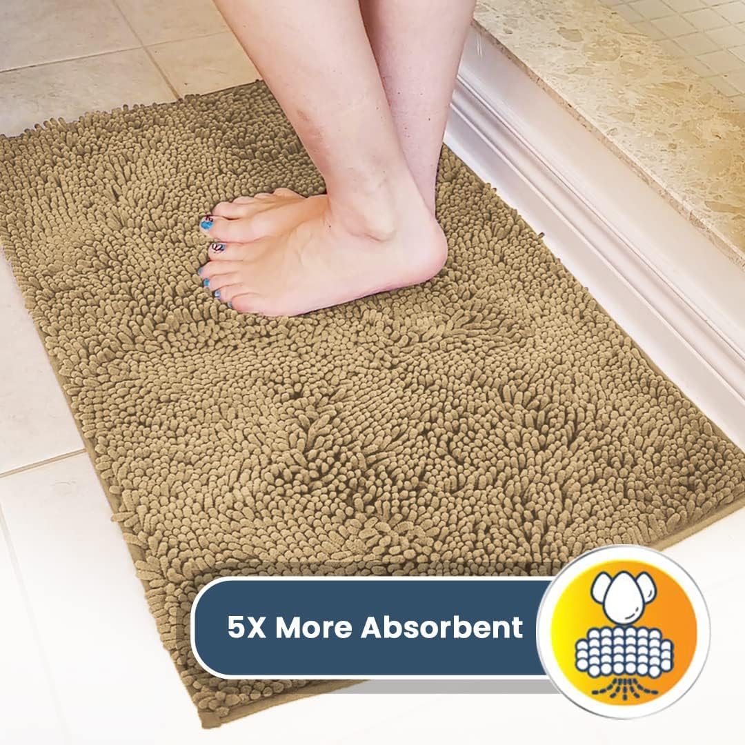 Non slip thermoplastic rubber backing texture of the Muddy Mat entryway runner