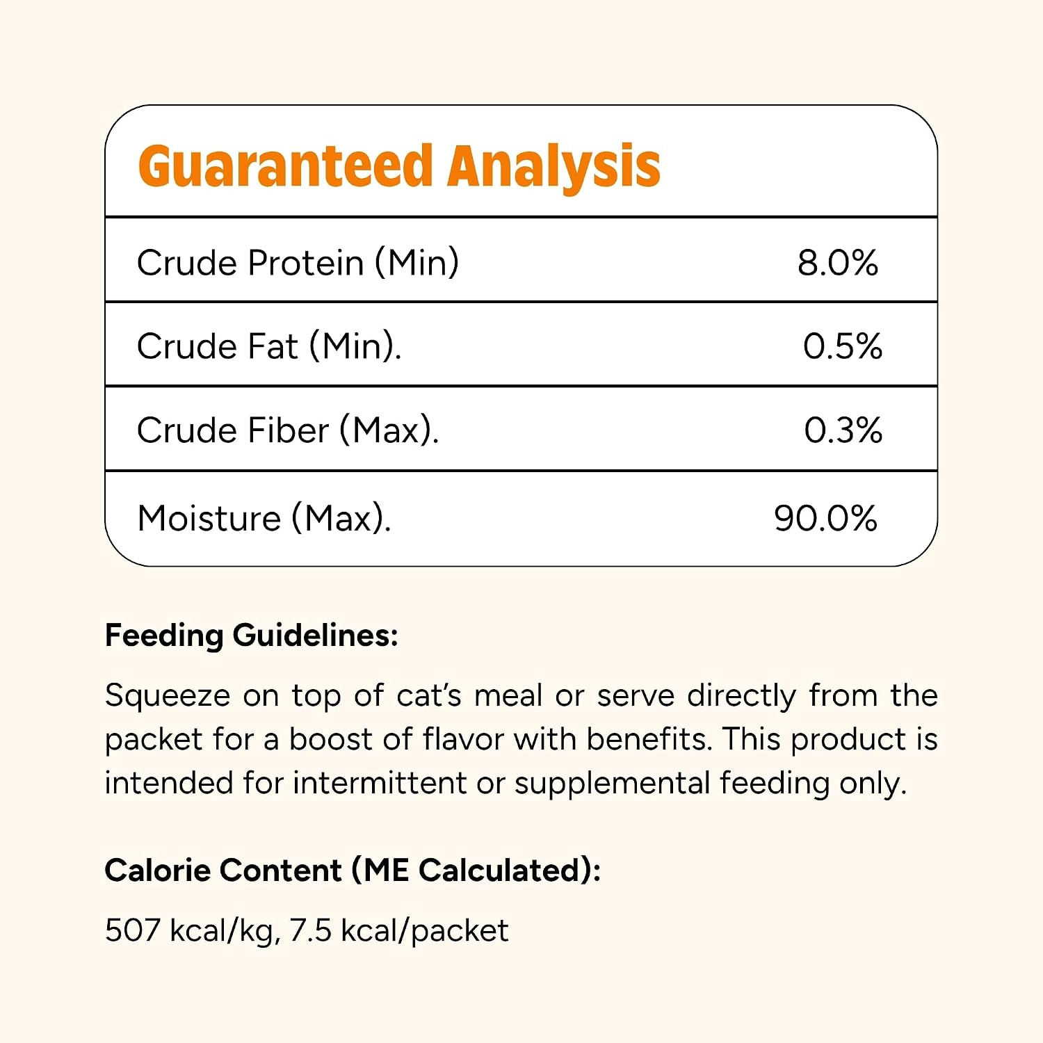 Single 0.5 ounce Joyfull lickable cat treat tube isolated