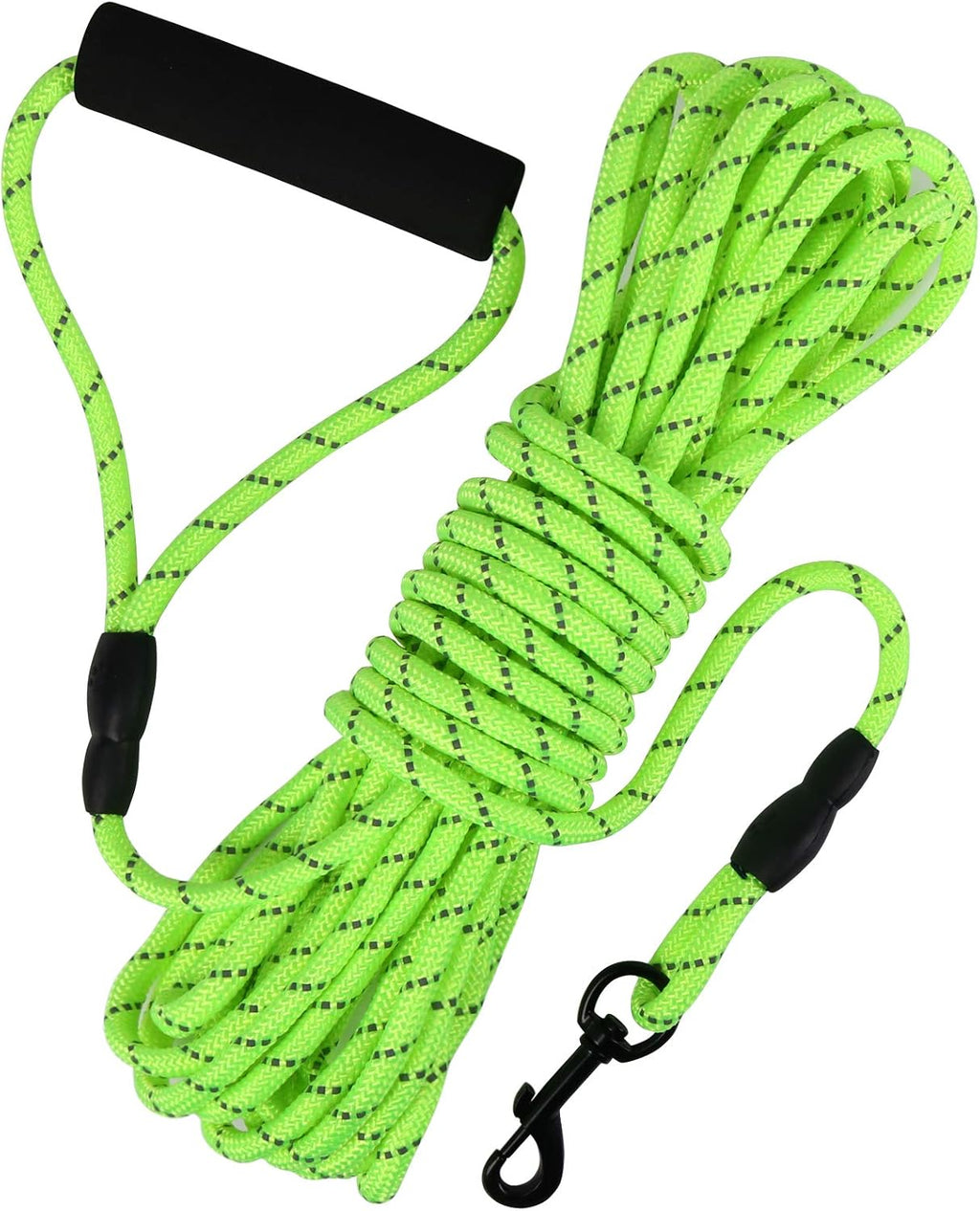Vivifying Floating Long Dog Leash, 20ft Dog Training Leash for Swimming and Lake, Reflective Long Rope Lead with Soft Handle for Outside, Yard, Camping, Hiking and Beach (Green) - Image 9