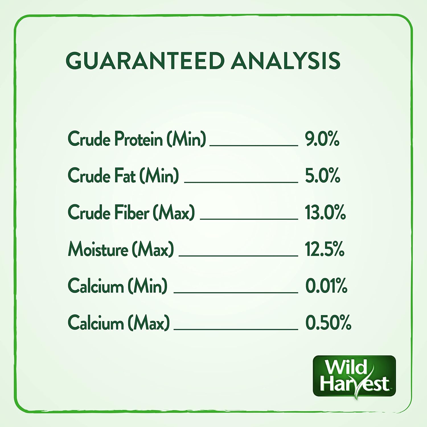 Wild Harvest Daily Blend for cockatiels and lovebirds packaging