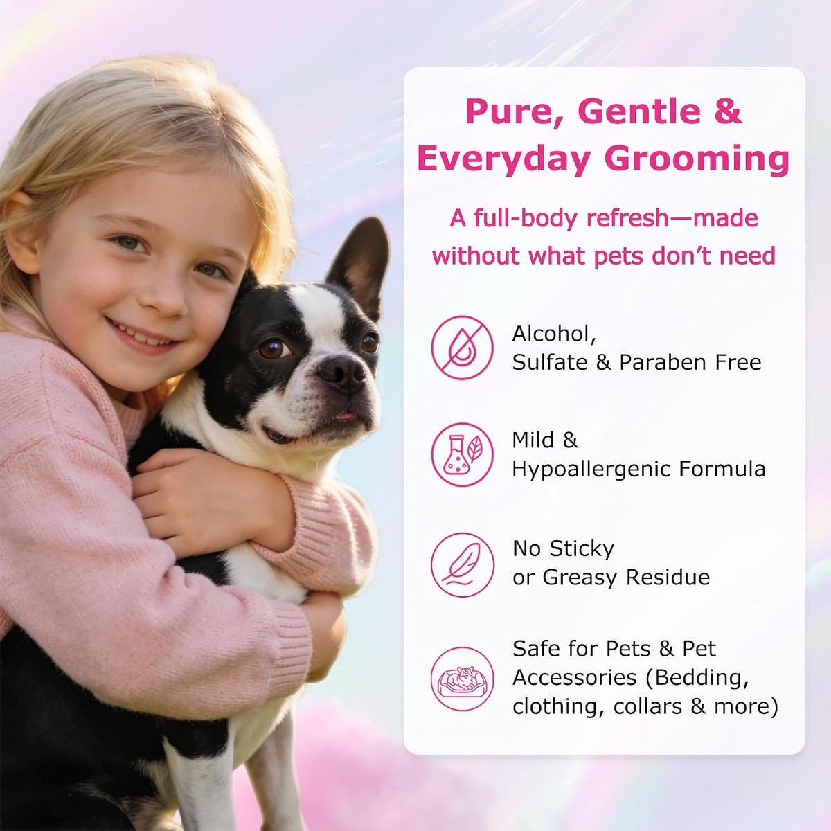 Ulroyda 4.06 fluid ounces pet perfume spray bottle details