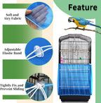 Adjustable drawstring and locking buckle detail on bird cage skirt