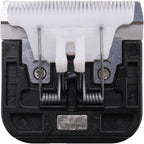 Side profile showing the fifteen millimeter thickness of the ceramic animal hair trimmer blade