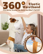 Dono female puppy diapers highlighting the leak proof extended edge and tail hole structure