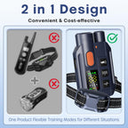 Pupkids electronic training collar with black nylon strap