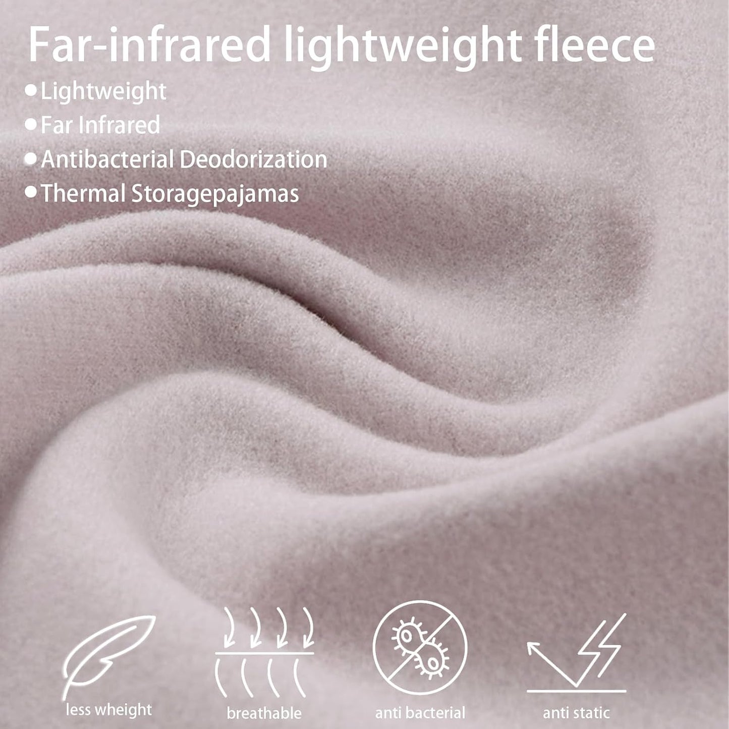 Close up of soft fleece texture for sensitive pet skin