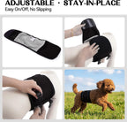 DENTRUN post surgery male dog diaper breathable air mesh fabric detail