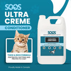 Natural Dead Sea mineral cream pet conditioner back label instructions