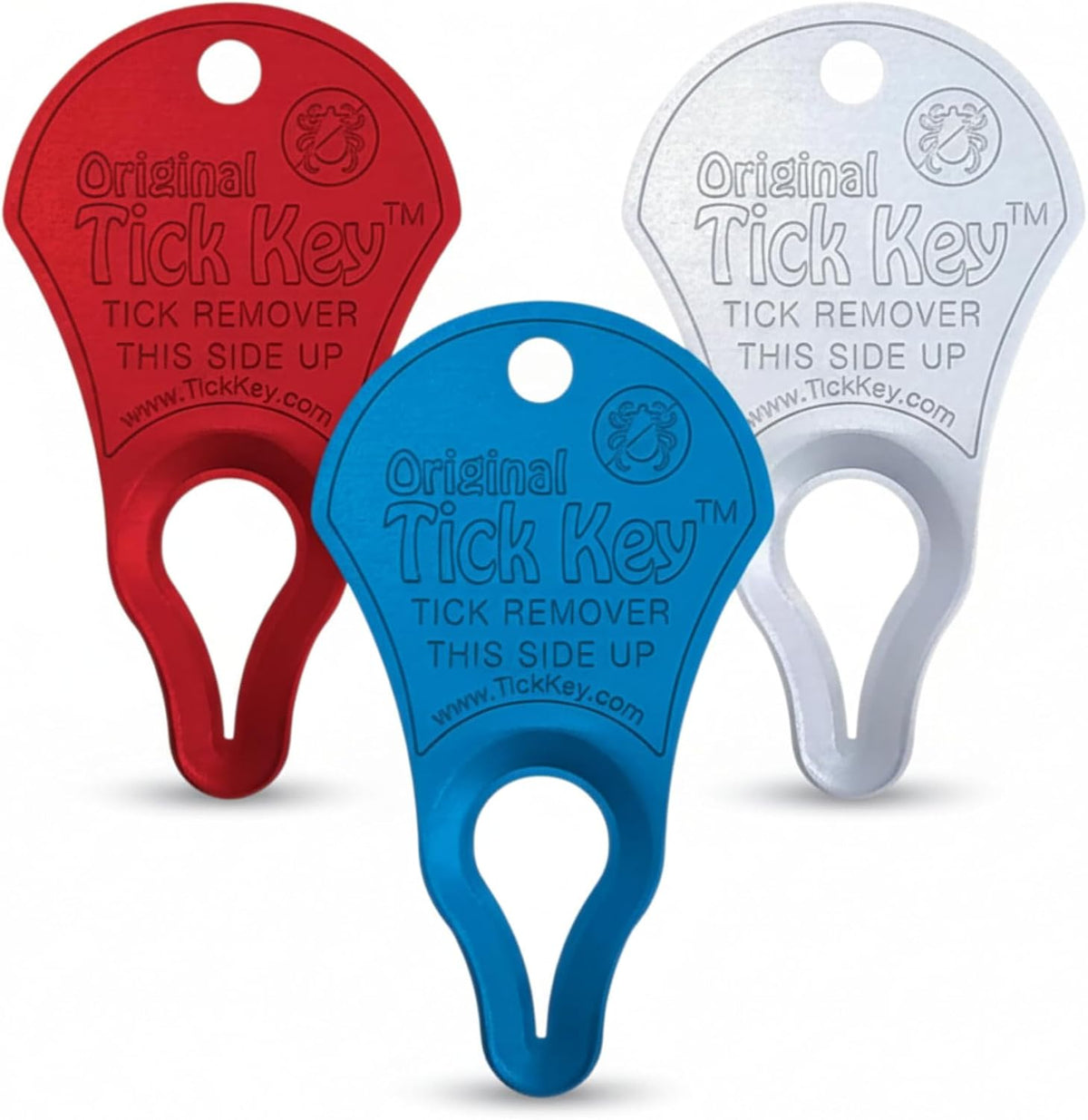 The Tick Key emergency first aid gear showing integrated lanyard hole