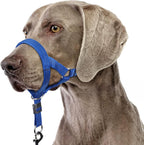 BARKLESS Sturdy No Pull Head Collar for Medium Large Dogs, Gentle Reflective Head Halter with Safety Link, Adjustable Nylon Dog Training Muzzle Leash for Walking Control (Green, L) - Image 9