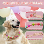 Durable vinyl-coated stainless steel wire core inside the premium pet jewelry necklace.