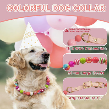 Durable vinyl-coated stainless steel wire core inside the premium pet jewelry necklace.