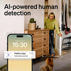 Petlibro indoor pet cam smartphone app interface