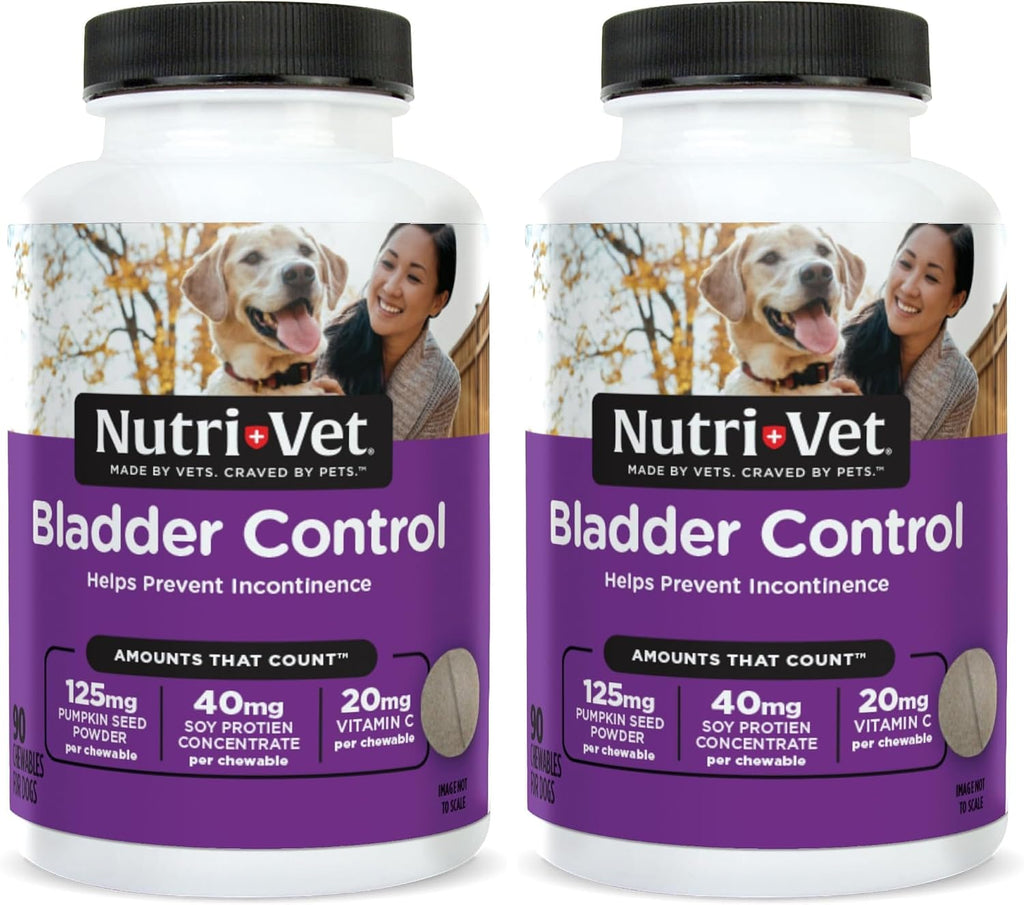 Nutri-Vet Bladder Control Supplement, Cranberry Supplement, Dog Products, Immune Support, Helps Dog Urinary Incontinence, Bladder Control Pills, Urinary Tract Health, Puppy Support, 90 Tablets - Image 9